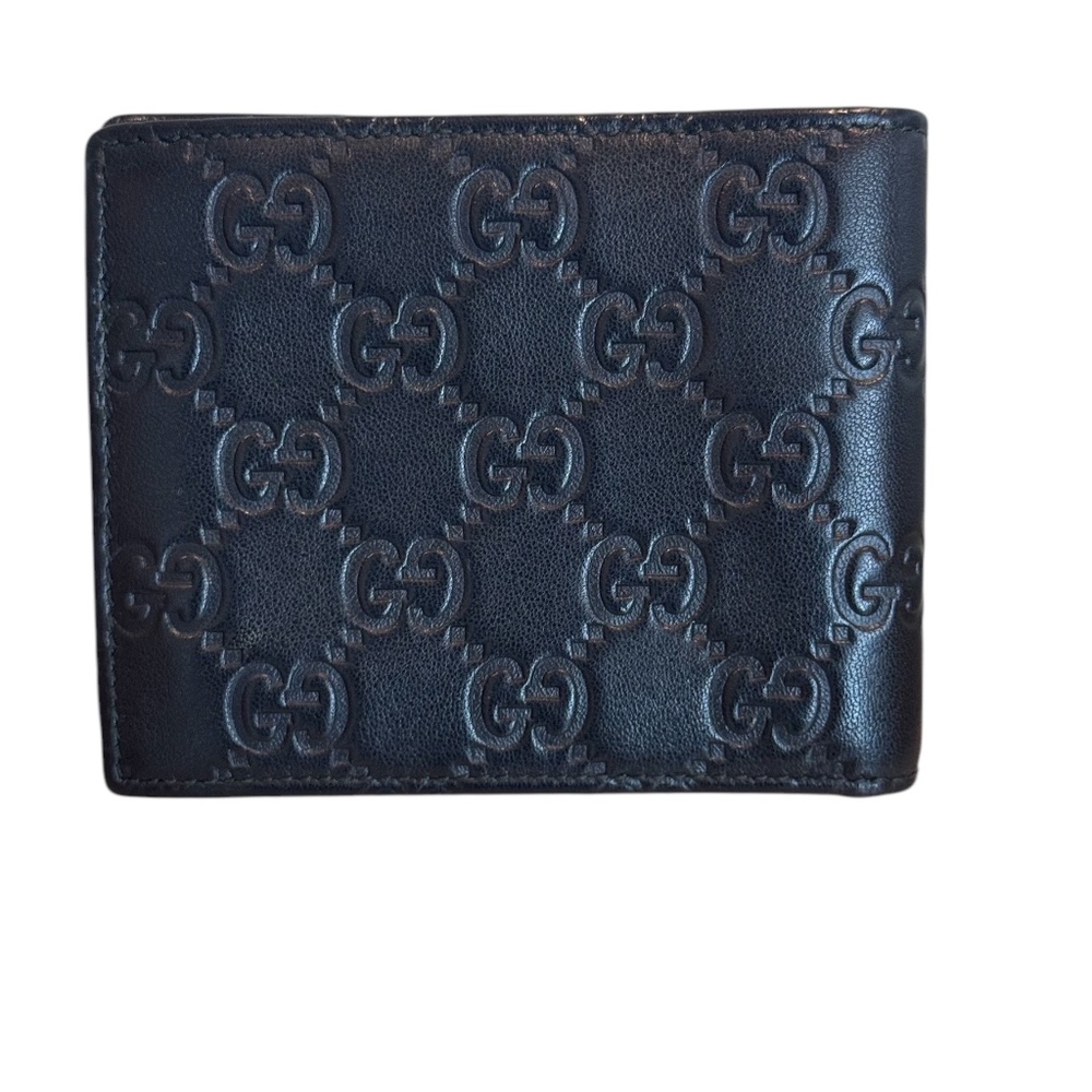 Preloved ~ Gucci Men’s Bifold Wallet - Picture 2 of 3